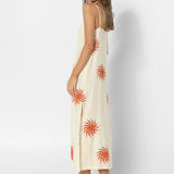 KATIA MAXI DRESS - MILK SUN PRINT