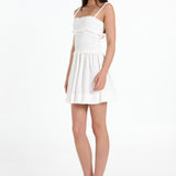 KERRY MINI DRESS - WHITE