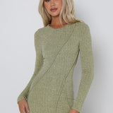 KYRAH KNIT DRESS - KIWI