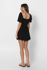 LAILAH MINI DRESS - BLACK