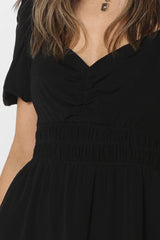 LAILAH MINI DRESS - BLACK