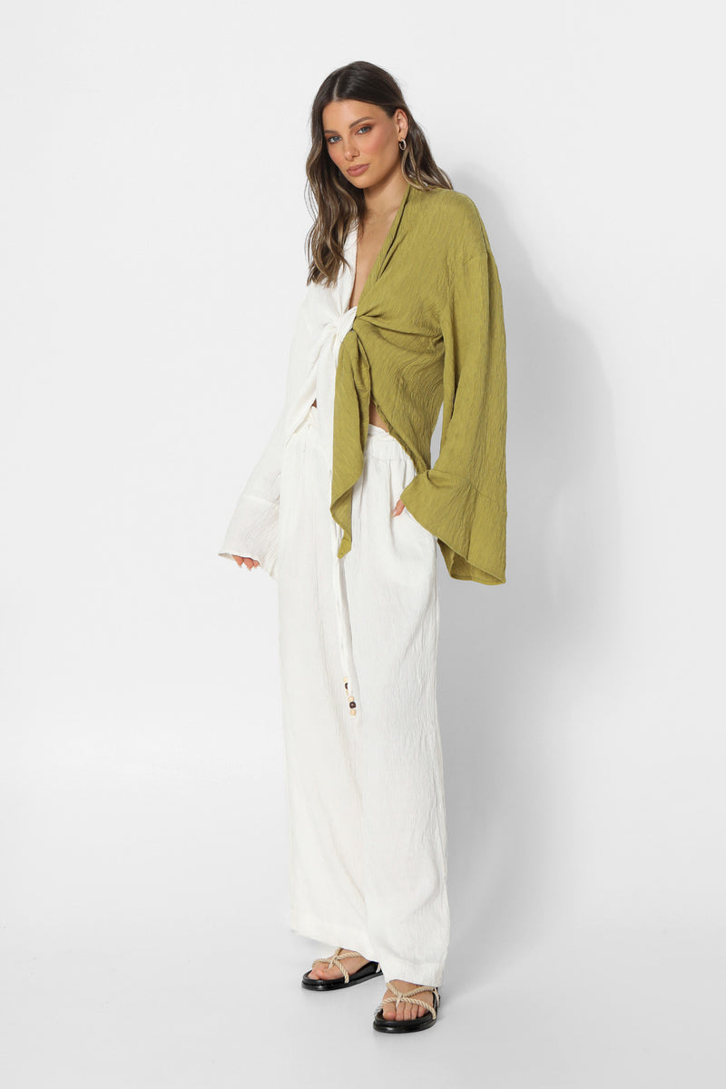 ZANA PANTS - WHITE