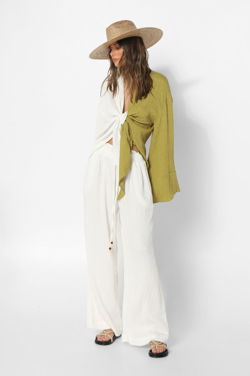 ZANA PANTS - WHITE