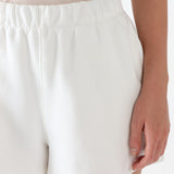LEO TRACK SHORTS - OFF WHITE