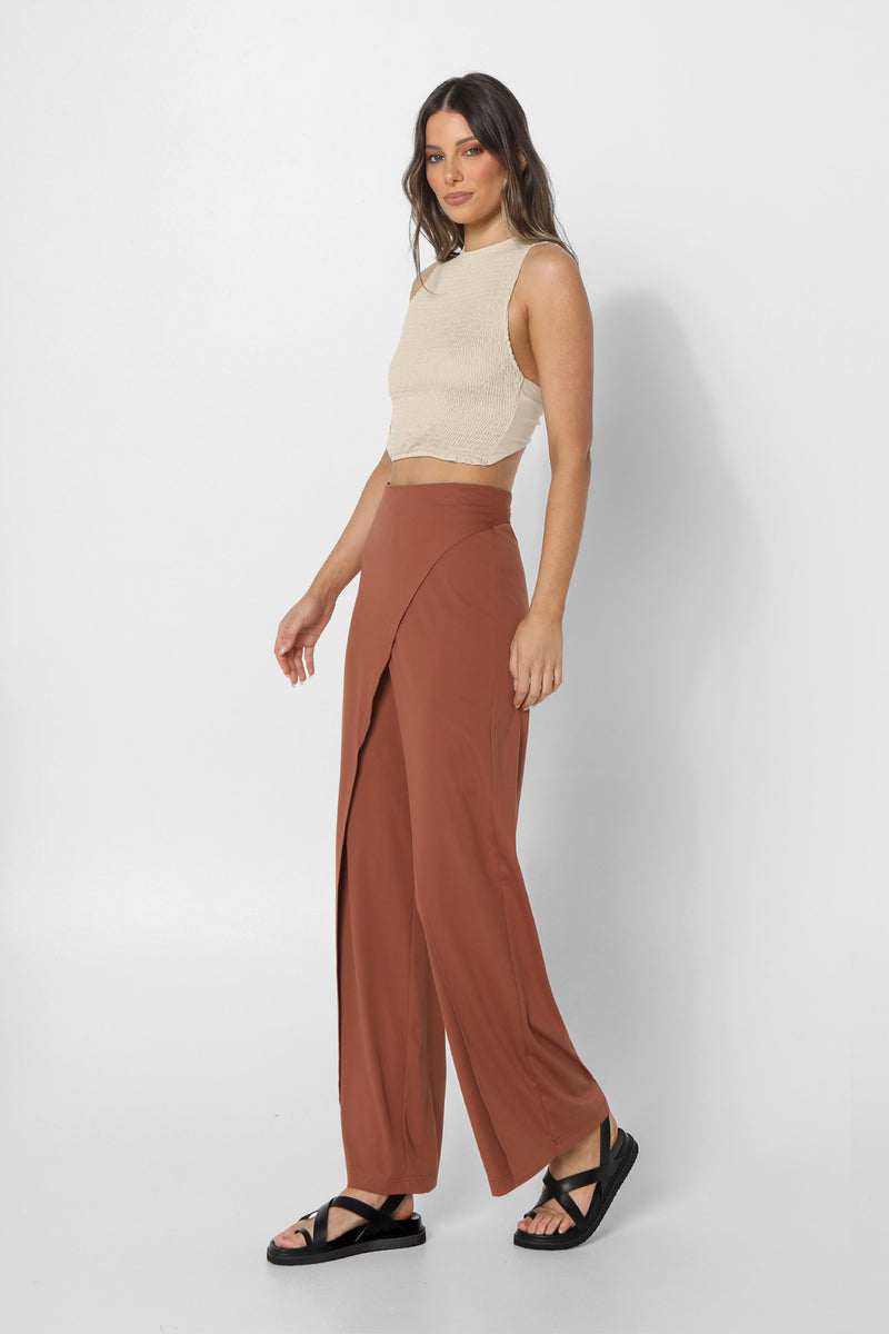 LEONE PANTS - HAZELNUT