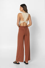 LEONE PANTS - HAZELNUT