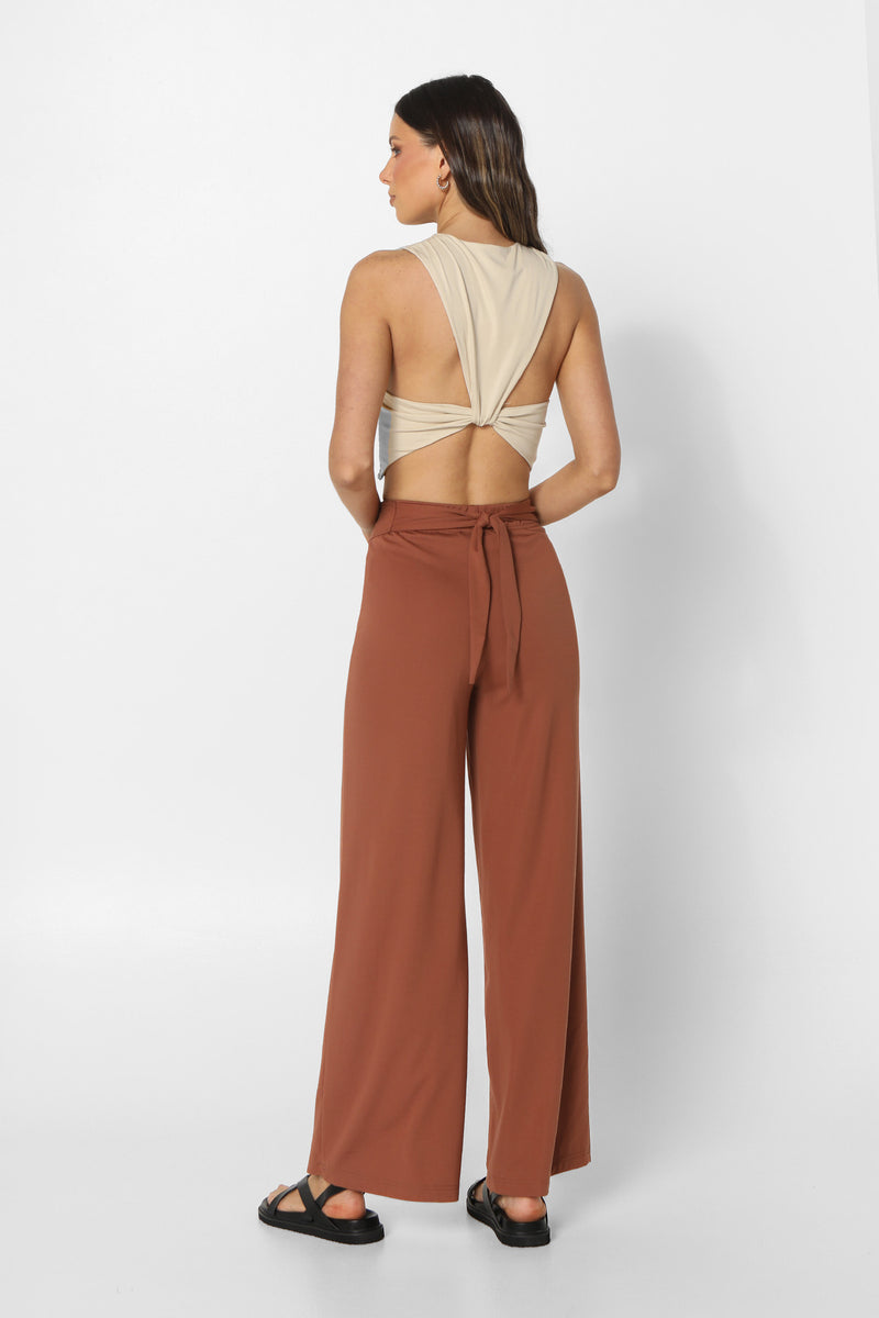 LEONE PANTS - HAZELNUT