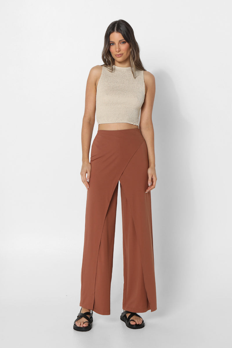 LEONE PANTS - HAZELNUT