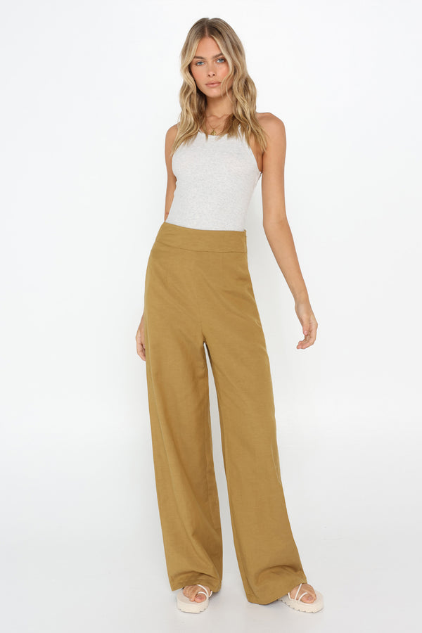 LORI PANTS - OLIVE