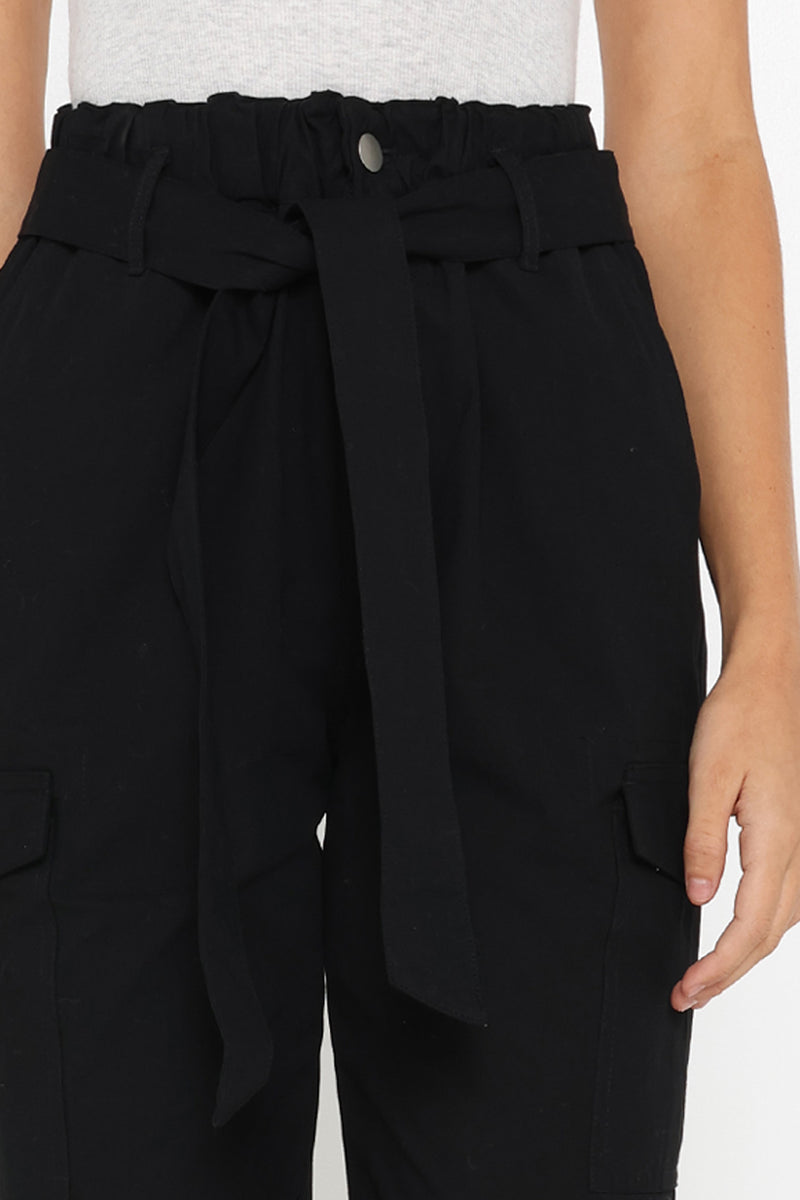 MARNUS CARGO PANTS ~ BLACK