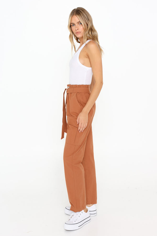 MARNUS CARGO PANTS ~ BRICK