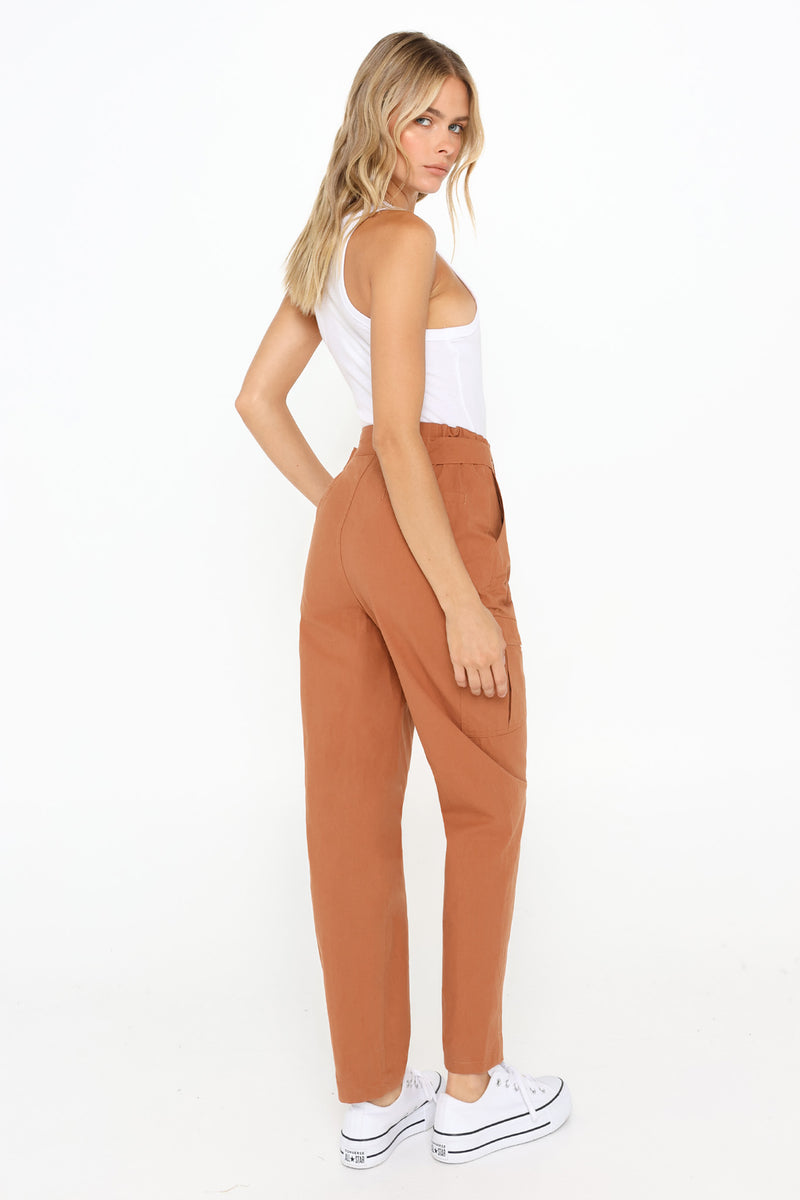 MARNUS CARGO PANTS ~ BRICK