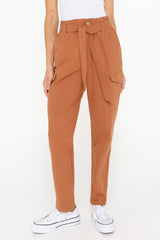 MARNUS CARGO PANTS ~ BRICK