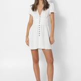 MAYA MINI DRESS - WHITE