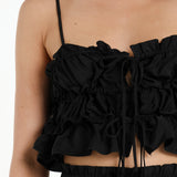 MONACO TOP - BLACK