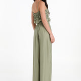 FLORENCE PANTS - DARK SAGE