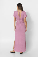 PENELOPE MAXI DRESS - MAGENTA