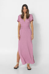 PENELOPE MAXI DRESS - MAGENTA