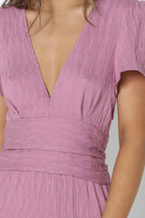 PENELOPE MAXI DRESS - MAGENTA