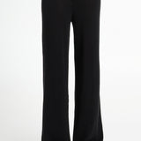 RAYA KNIT PANTS - BLACK