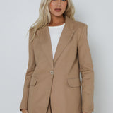 RINA BLAZER - TAUPE