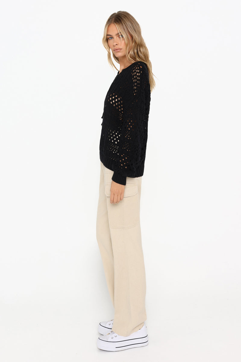 RUBY KNIT - BLACK