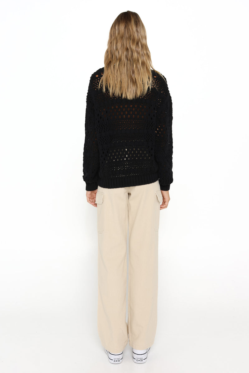 RUBY KNIT - BLACK