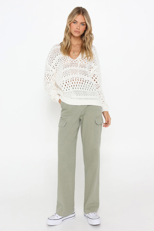 RUBY KNIT - WHITE