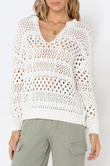 RUBY KNIT - WHITE