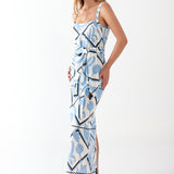 SEONA MAXI DRESS - CASABLANCA
