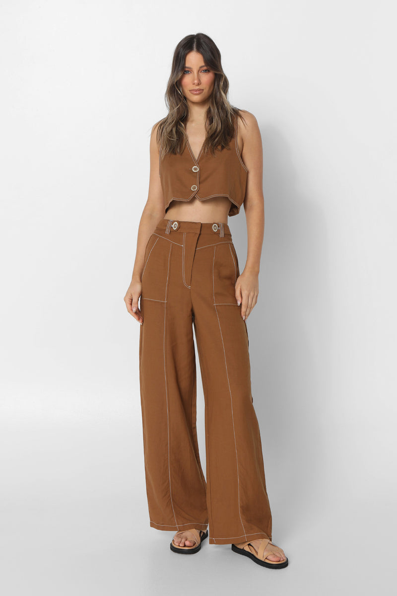 SIANNA PANTS - PECAN