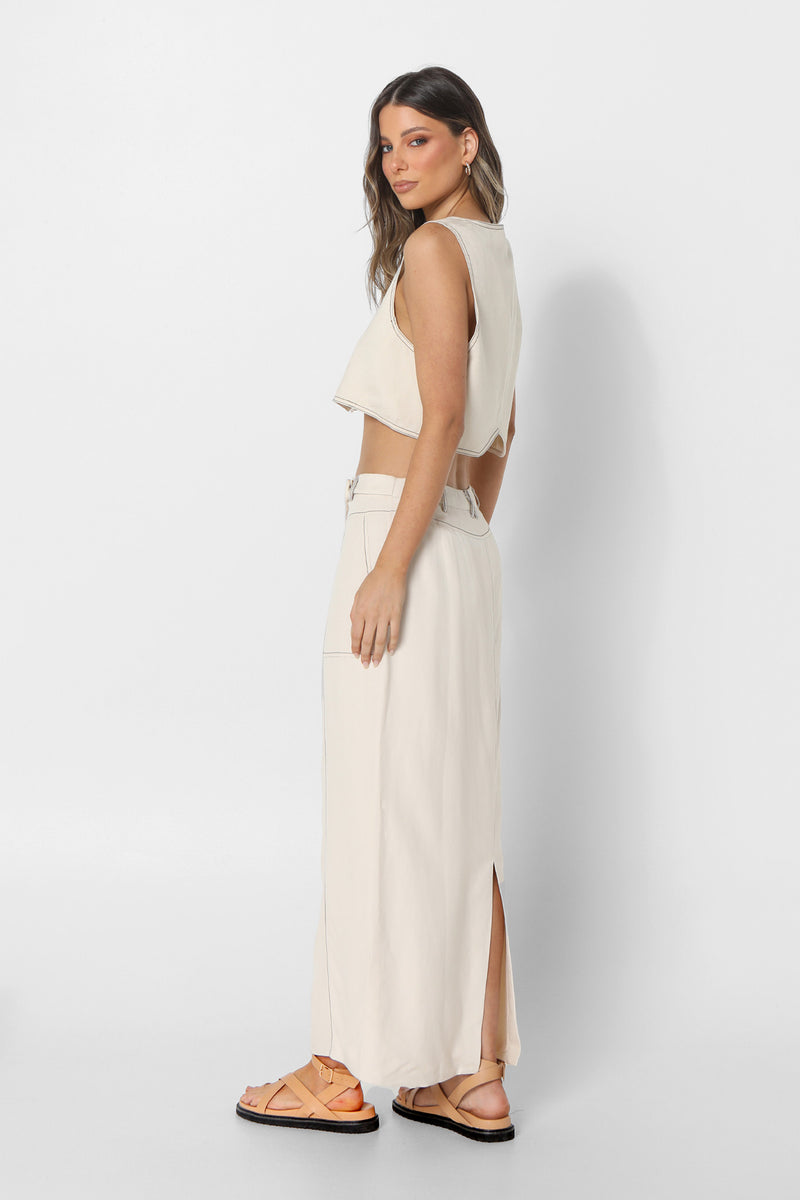 SIANNA SKIRT - MILK