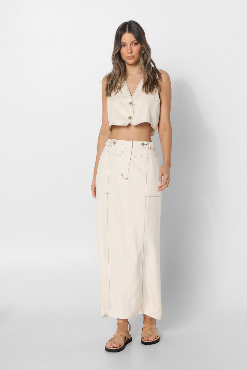 SIANNA SKIRT - MILK