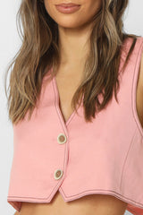 SIANNA VEST - PINK