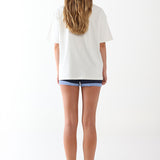 JESSIE KNIT SHORTS - BLUE