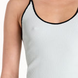 SIN TANK - ICE BLUE/BLACK
