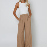 SLOAN PANTS -TAUPE