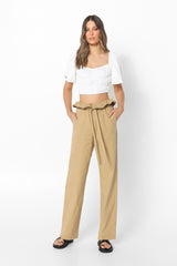 SOFIA CROP - WHITE