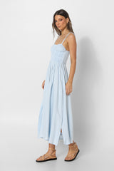SOFIA MAXI DRESS - BABY BLUE