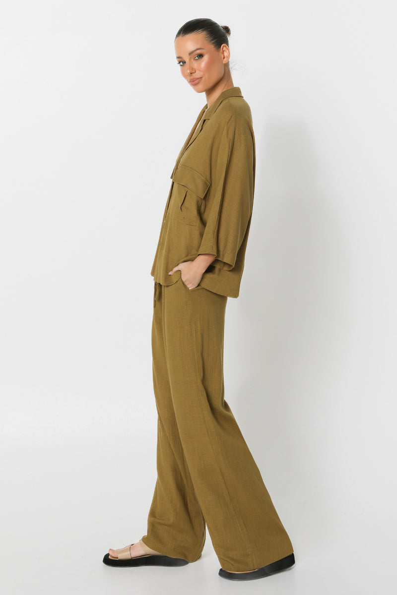 SUNDOWN SHIRT - OLIVE