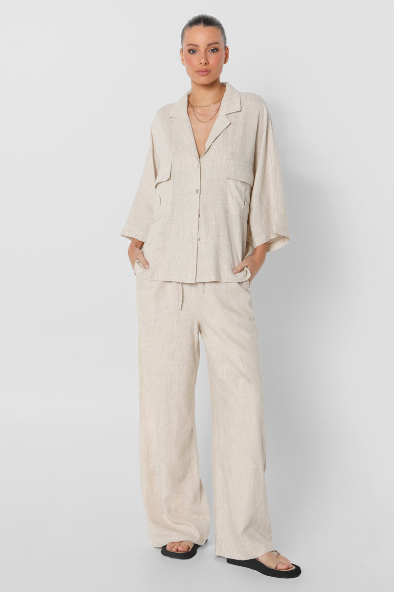 SUNDOWN SHIRT - STONE