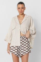 SUNDOWN SHIRT - STONE