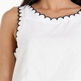 TAMSYN TOP - WHITE