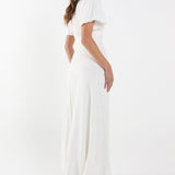 TIA MAXI DRESS - WHITE