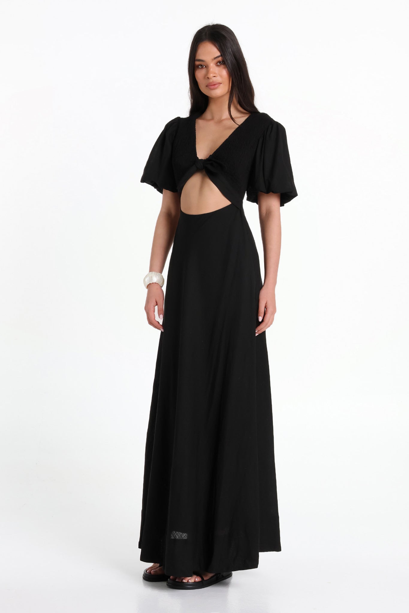 Lunar Mini Dress - Black