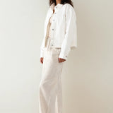 TORI JACKET - WHITE DENIM