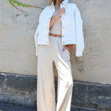 TORI JACKET - WHITE DENIM