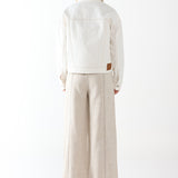 TORI JACKET - WHITE DENIM