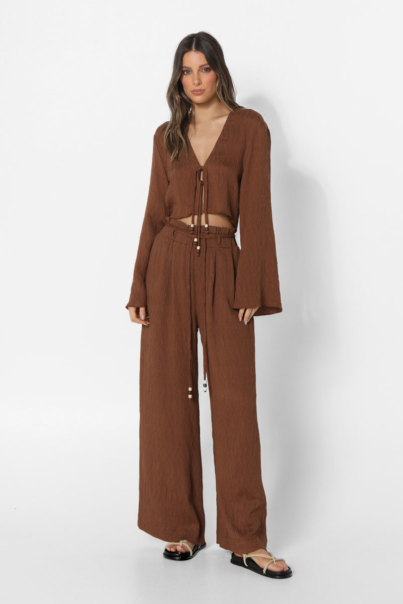 ZANA SHIRT - CACAO