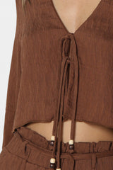 ZANA SHIRT - CACAO